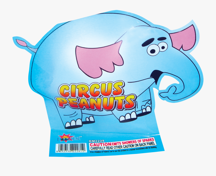 Peanut Clipart Circus - Cartoon, Transparent Clipart