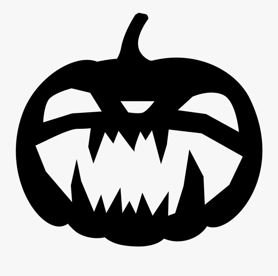 Transparent Jack O Lantern Clipart Black And White - Black Jack O Lantern Png, Transparent Clipart