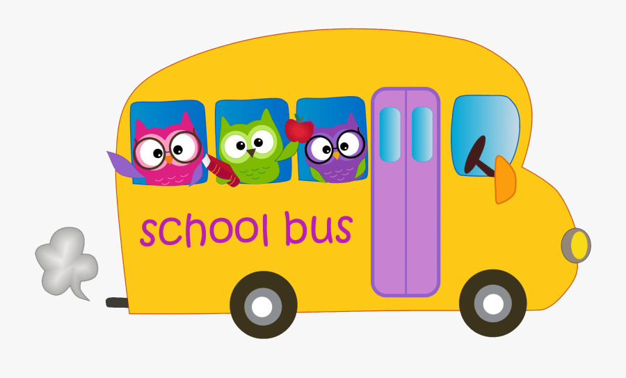 Bus Service - Owl School Bus Clipart, Transparent Clipart