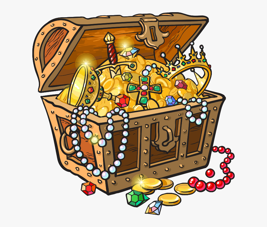 #treasure #pirate #treasurechest #chest #gold - Pirate Treasure Chest Clipart, Transparent Clipart