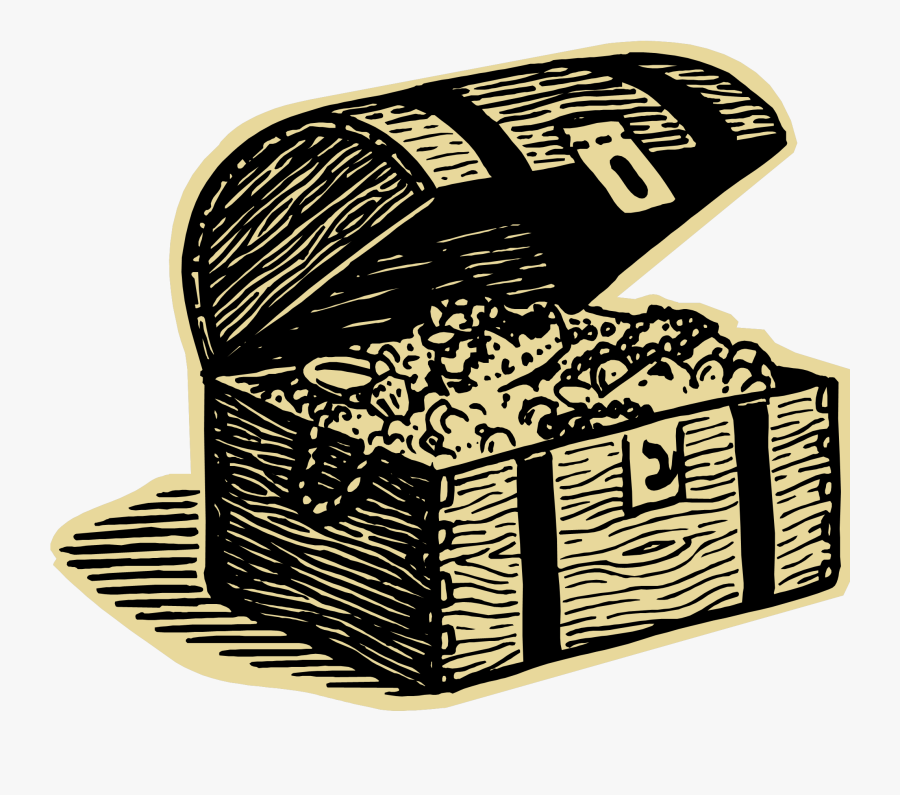 Transparent Treasure Chest Clip Art - Treasure Hunt Puzzle Games, Transparent Clipart