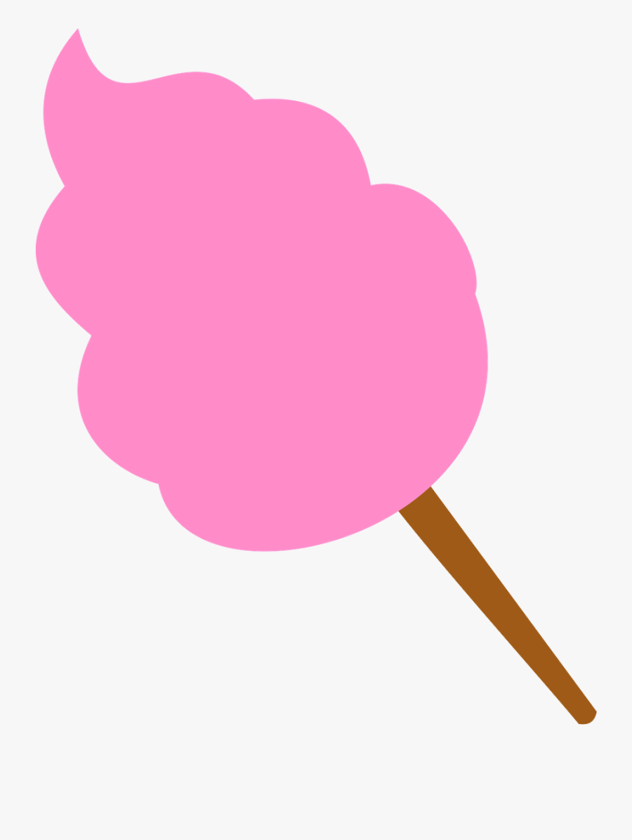 Cute Cotton Candy Clipart, Transparent Clipart