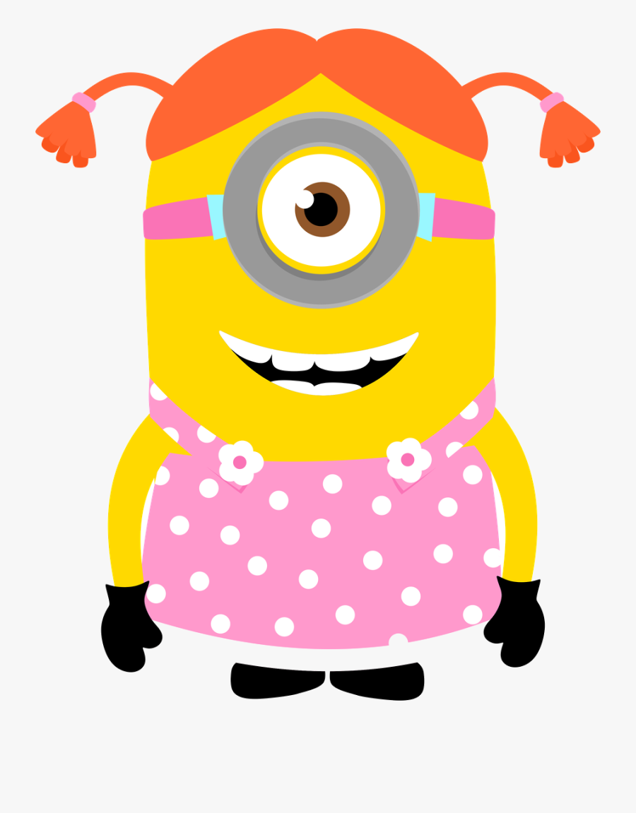 Minion Happy Thanksgiving Clipart Image Transparent - Girl Minion Clipart, Transparent Clipart