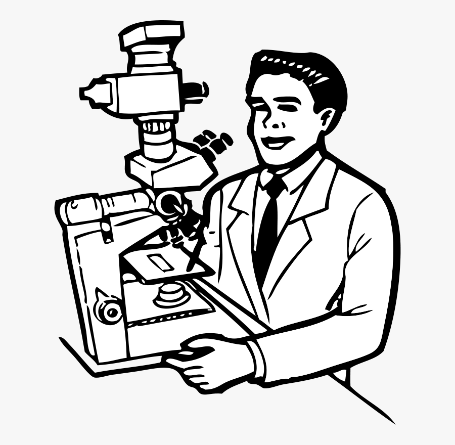 Scientist Clip Art, Transparent Clipart