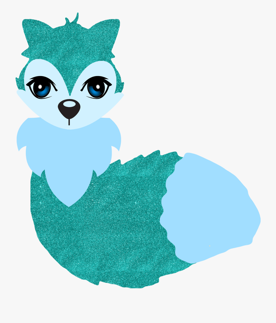 Cute Fox Clip Art - Cartoon, Transparent Clipart