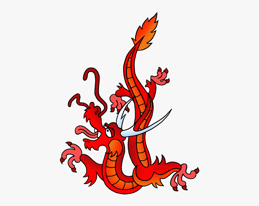 Dragon - Phillip Martin Clipart Dragon, Transparent Clipart