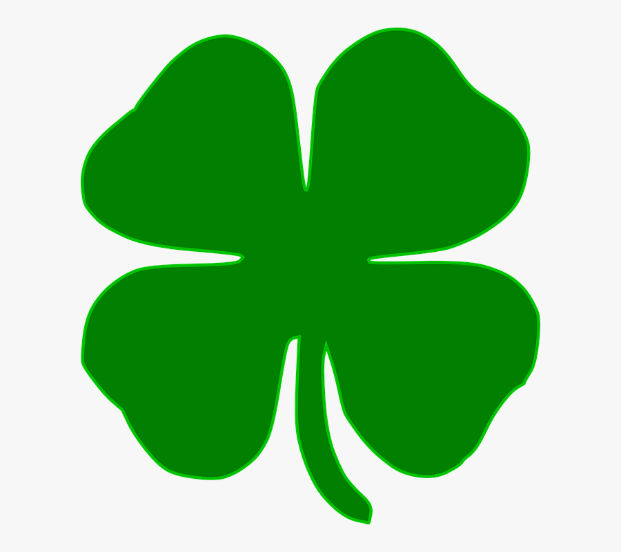 Four Leaf Clover Clip Art Free , Free Transparent Clipart ClipartKey