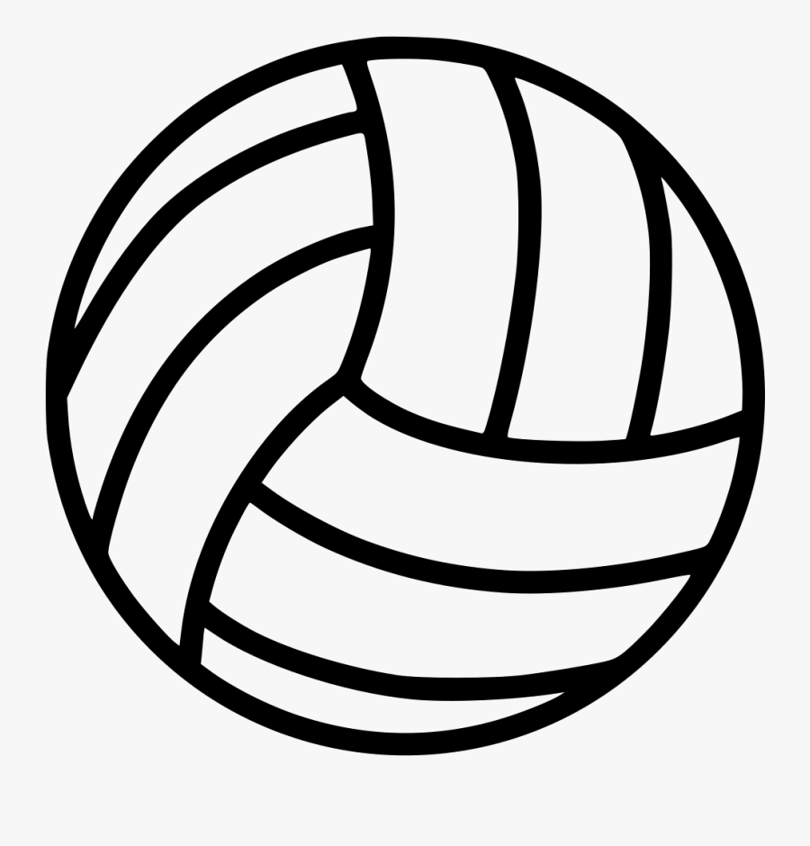 Clip Art Volleyball Vector Graphics Illustration Openclipart - Volleyball Clipart No Background, Transparent Clipart