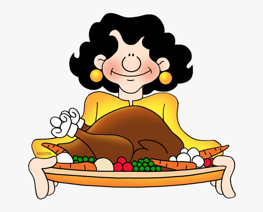 Eating Clip Art For - Thanksgiving Feast Clip Art, Transparent Clipart