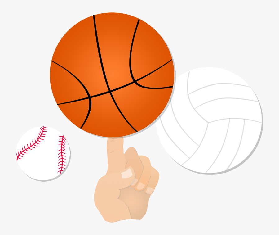 Welcome To Neosho County Community College Clip Art - Volleyball Basketball Softball In One, Transparent Clipart