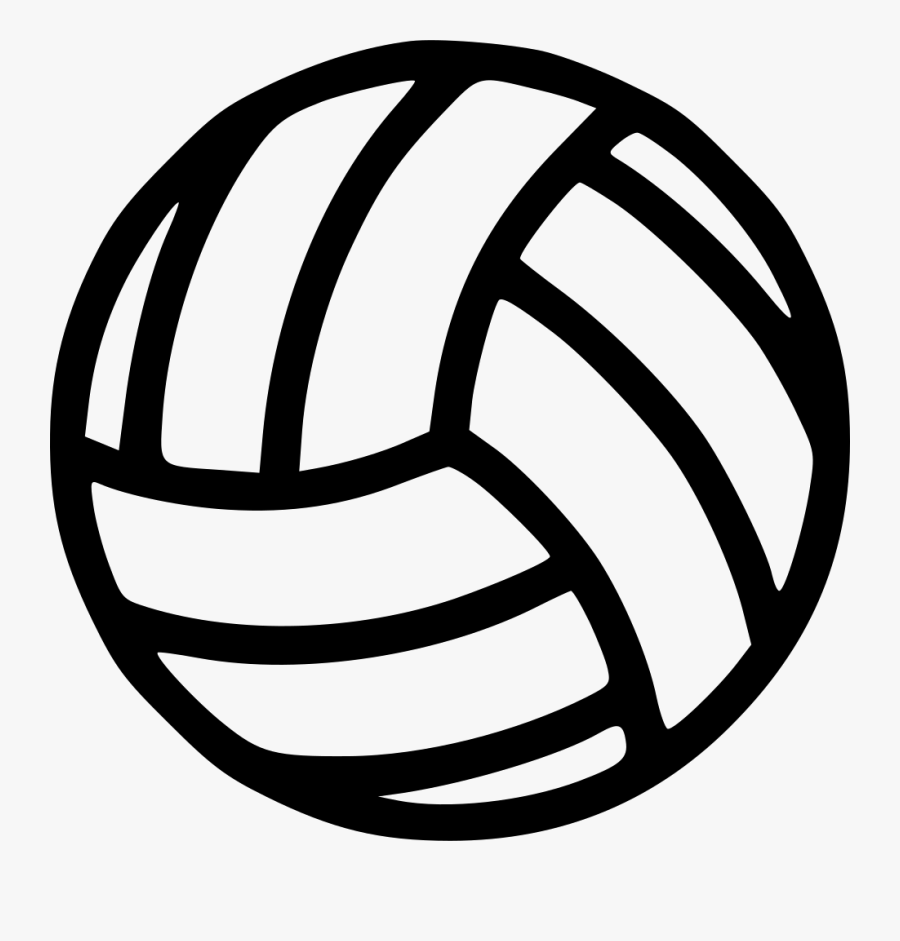 coed volleyball clipart black