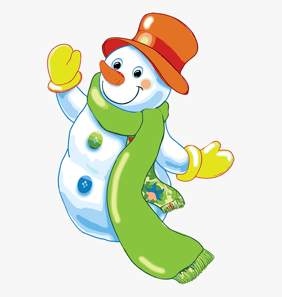 Tubes Noel - Dibujos De Invierno A Color, Transparent Clipart