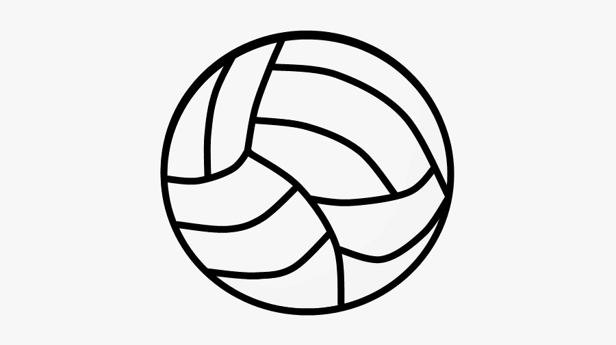 Black Volleyball Png Photo - Volleyball, Transparent Clipart