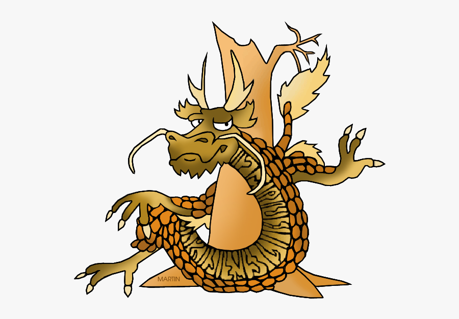 Dragon - Cartoon, Transparent Clipart