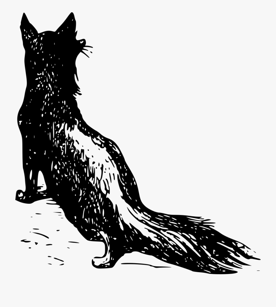 Free Clip Art "vintage Fox - Vintage Fox Transparent, Transparent Clipart
