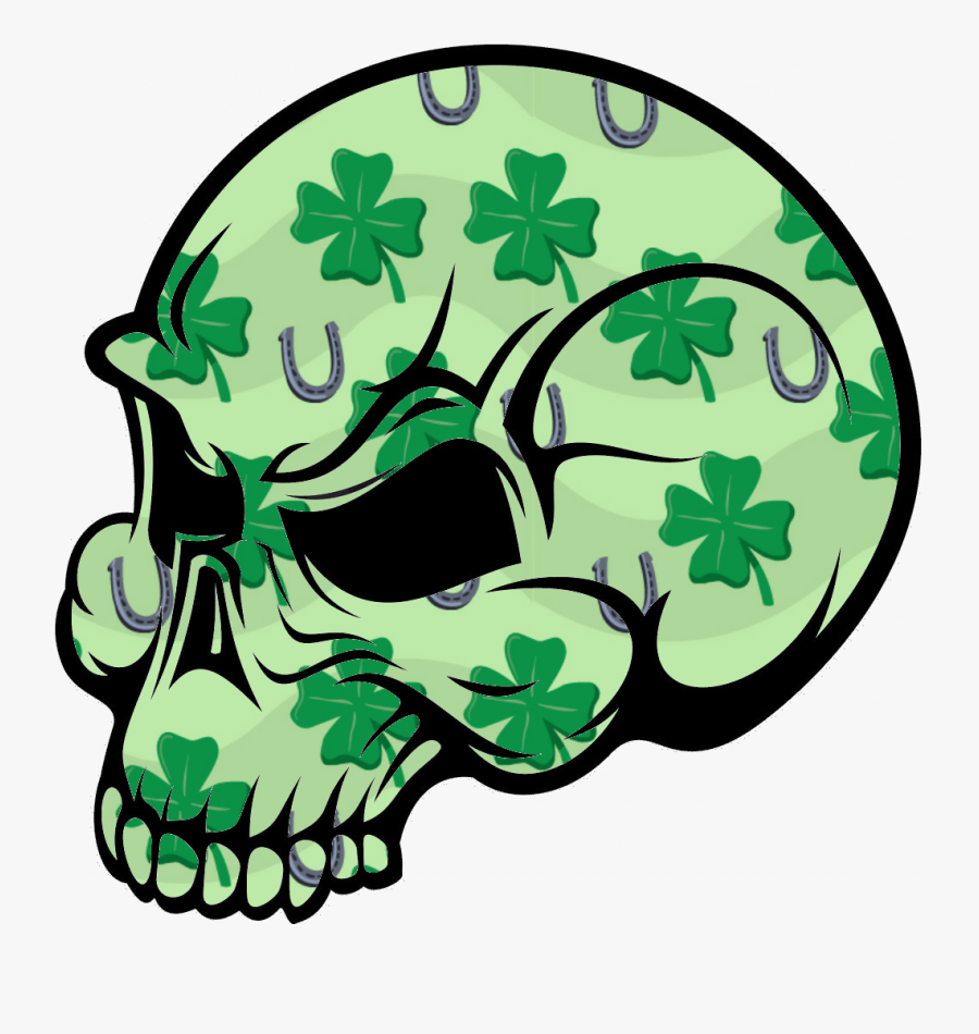 Simple Cool Skull Drawings, Transparent Clipart