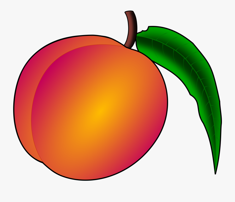 Peach Clip Art - Peach Clipart, Transparent Clipart