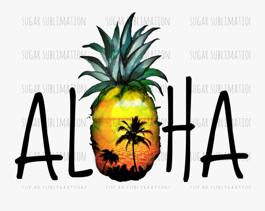 Aloha Pineapple Sunset Clipart , Png Download - Kayak, Transparent Clipart