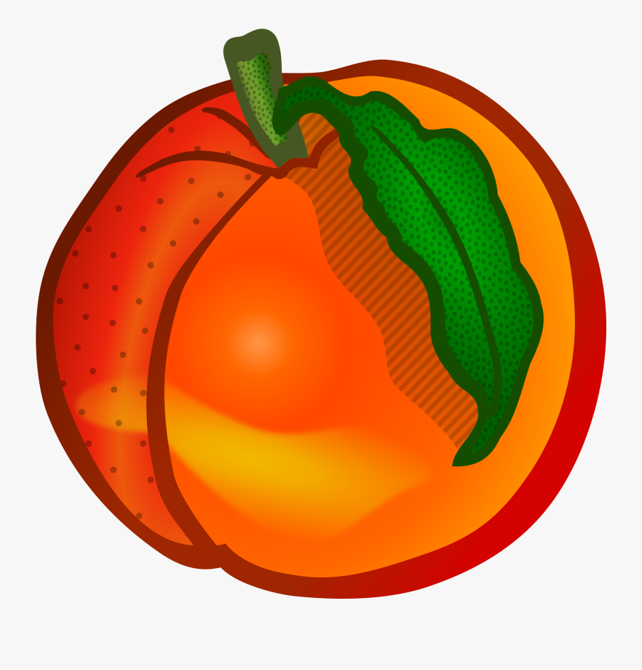 Peach Clip Art Free Free Clipart Image Image - Peach Clipart, Transparent Clipart