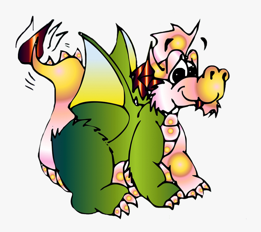 Dragon With Crown Clipart - Dragon, Transparent Clipart