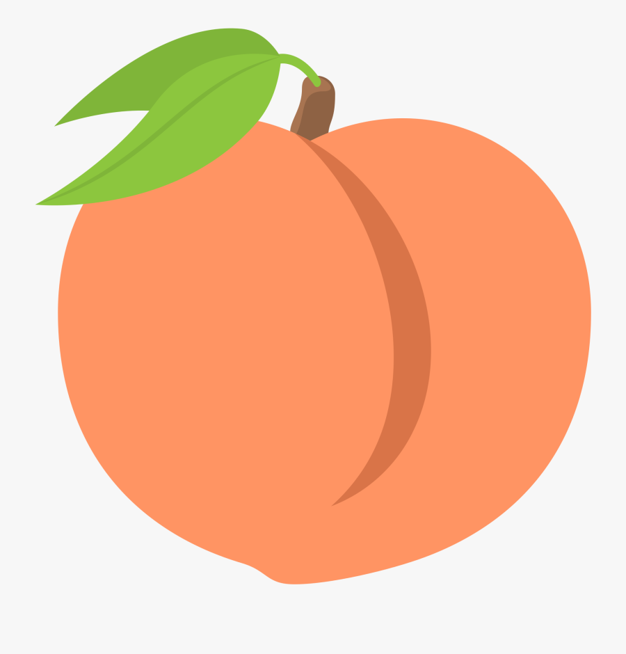 Peaches Productions - Peach Emoji Clipart, Transparent Clipart
