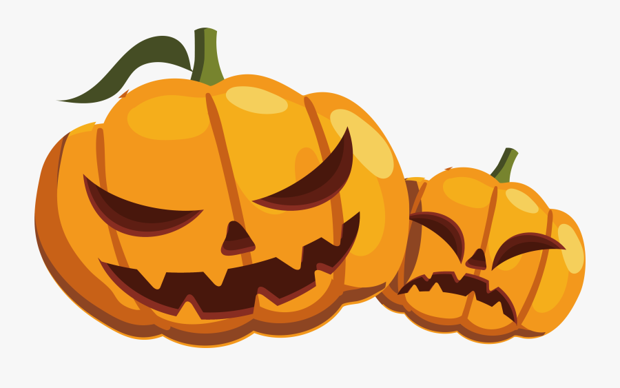 Halloween Pumpkin Vector Png, Transparent Clipart