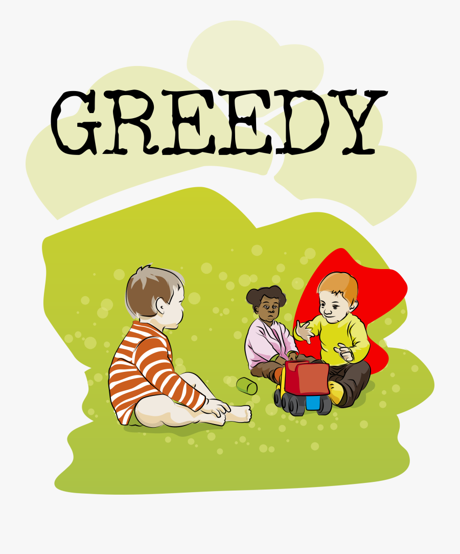 28 Collection Of Greedy Child Clipart - Greed Clipart, Transparent Clipart