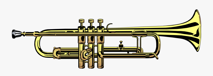 Shamrock Clipart Dahuk - Transparent Trumpet Clip Art, Transparent Clipart