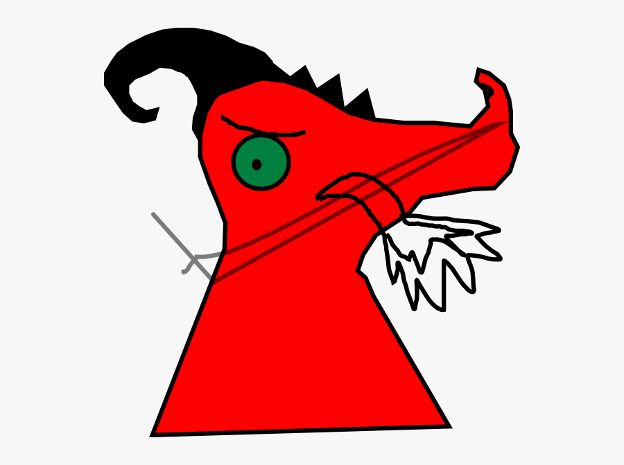 Dragon Anger Svg Clip Arts - Cartoon, Transparent Clipart
