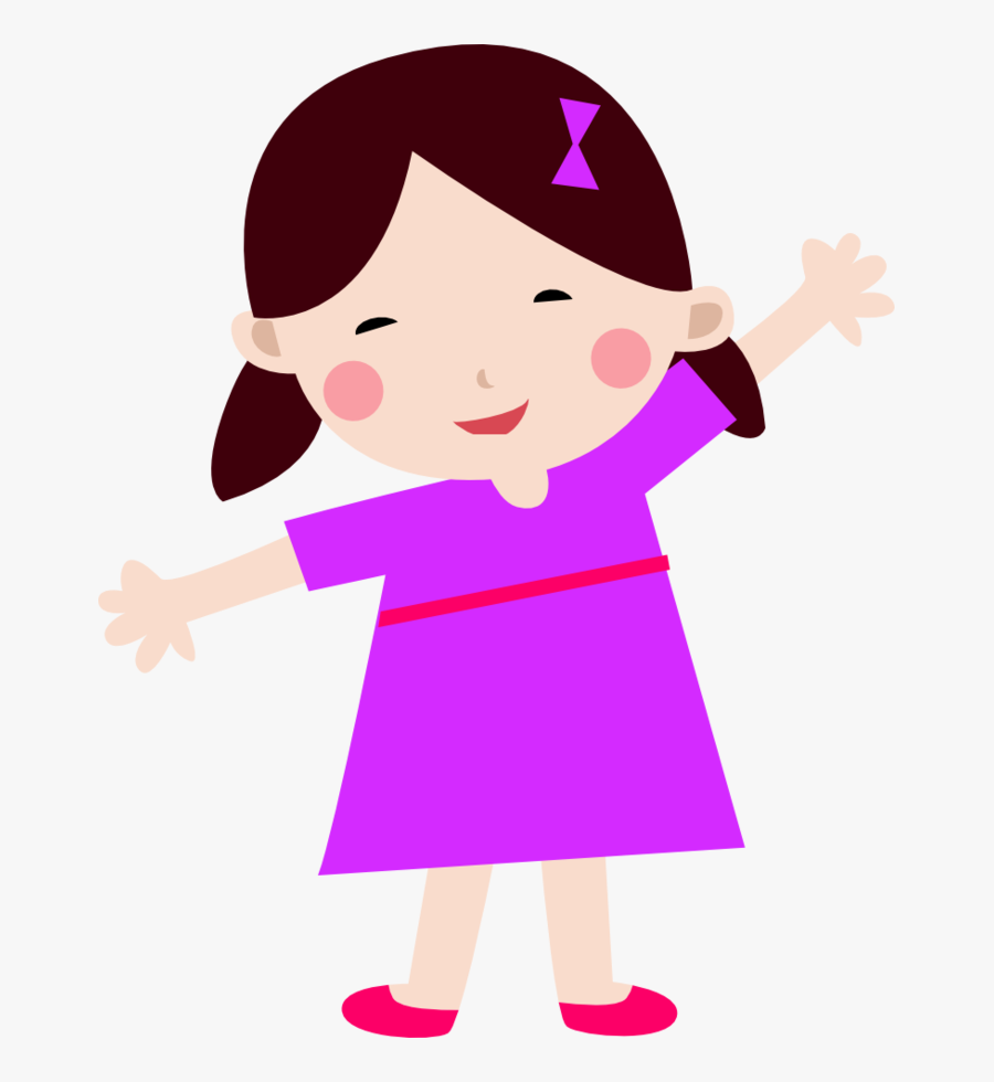 Child Clipart , Png Download - Niña Con Tablero, Transparent Clipart