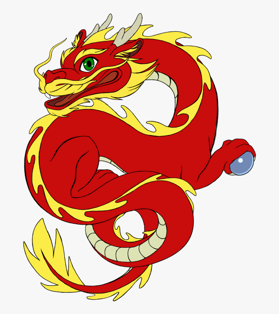 Jpg Black And White Download With Pearl Cartoon Pinterest - Chinese Dragon Cartoon Png, Transparent Clipart