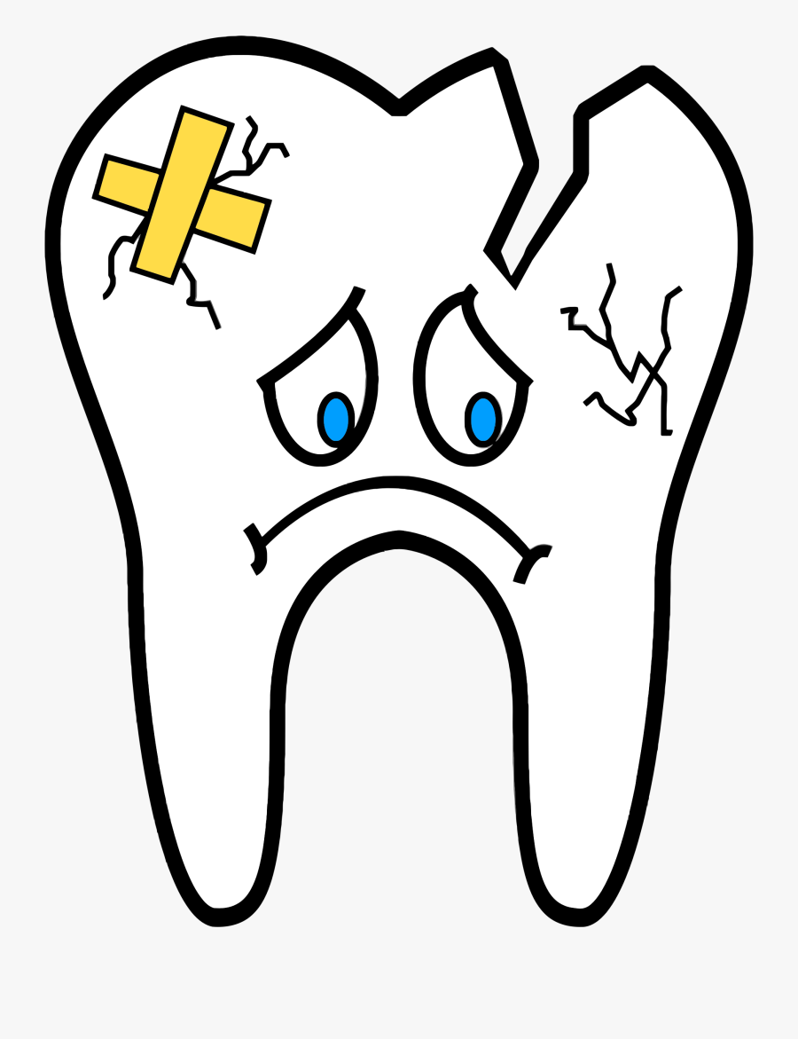 Unhealthy Tooth - Unhealthy Tooth Clipart, Transparent Clipart