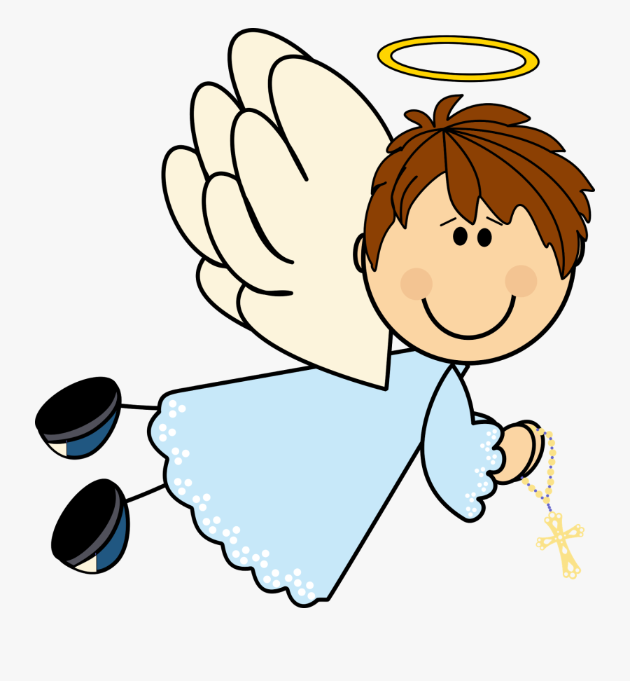 Clip Art Angel Child Clipart - First Communion Angel Clipart, Transparent Clipart
