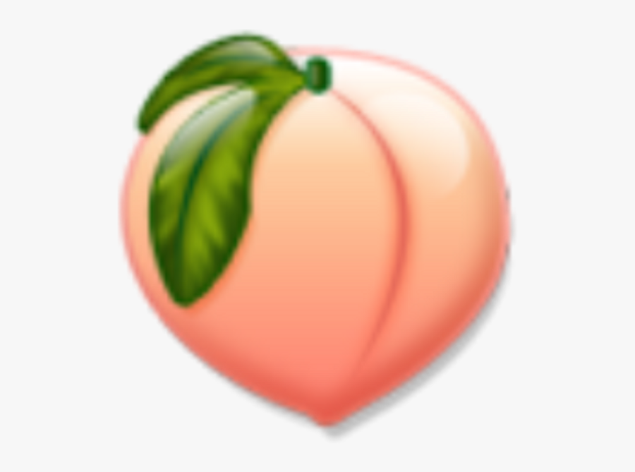 Peach Clipart Emoji - Peach Png, Transparent Clipart