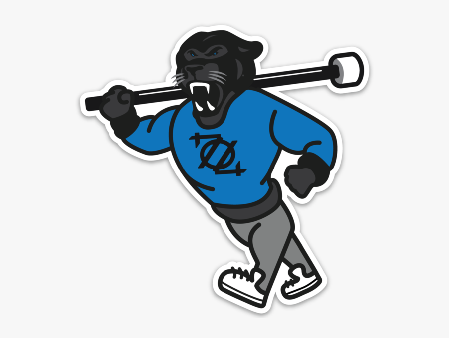 704 Shop Retro Panther Sticker Vector Transparent Library, Transparent Clipart