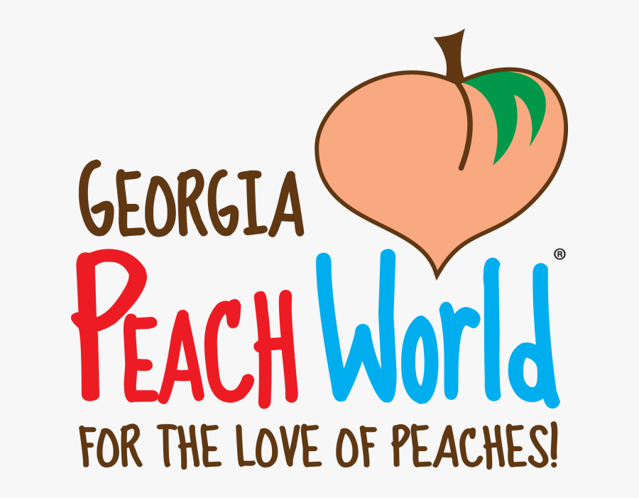 Transparent Peach Clip Art - Georgia Peach World, Transparent Clipart