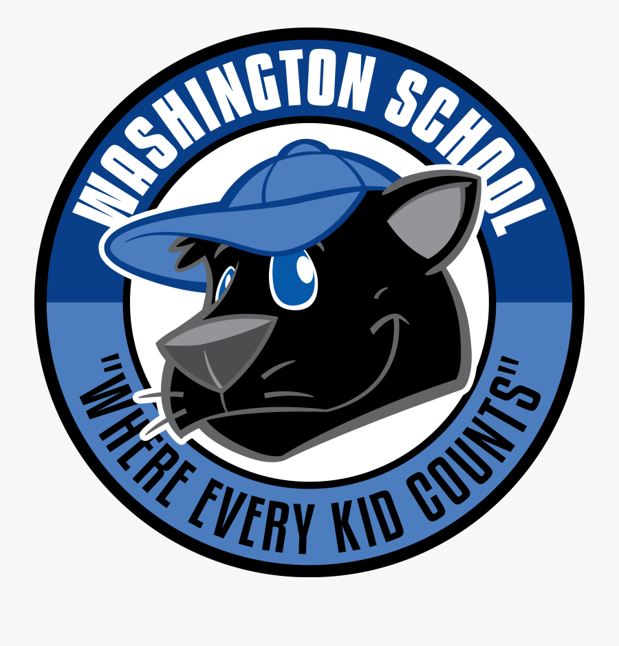 Panther Clipart Illustration - Washington Elementary Medford Oregon, Transparent Clipart