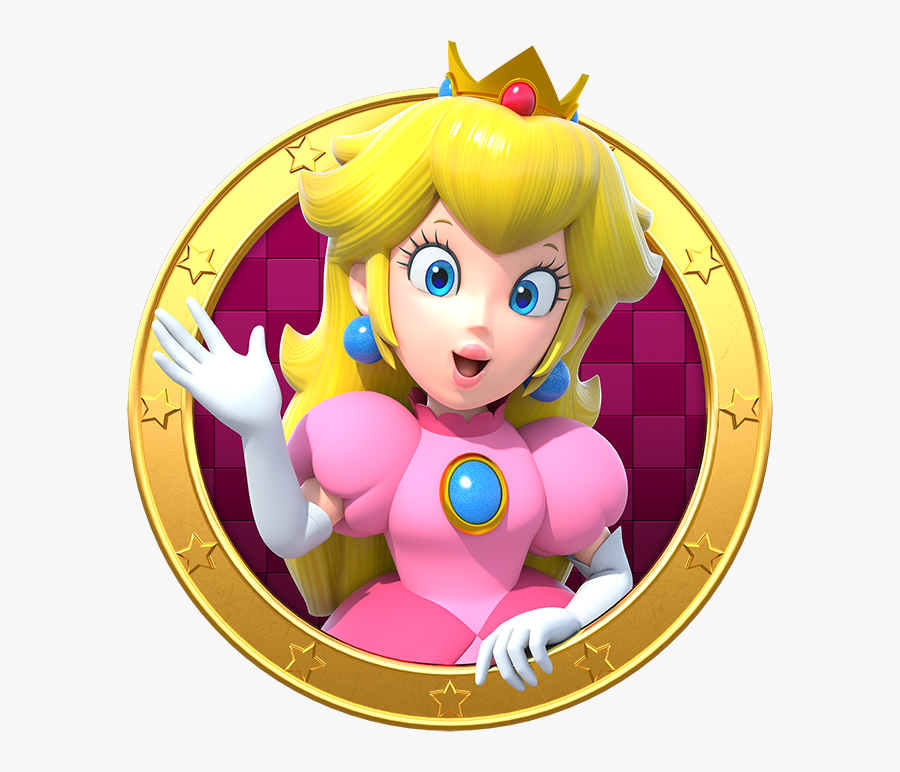 Peach Clipart Star - Peach Mario Party Star Rush, Transparent Clipart