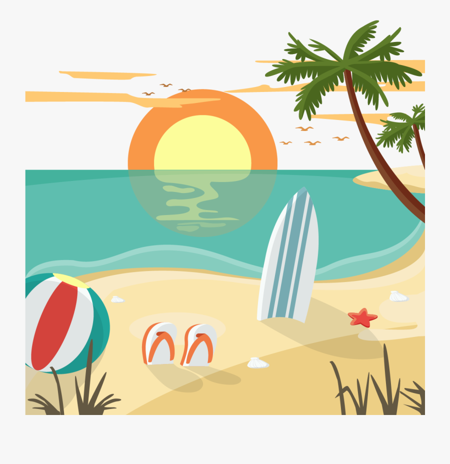Transparent Sunset Clipart Png - Resort Clipart, Transparent Clipart