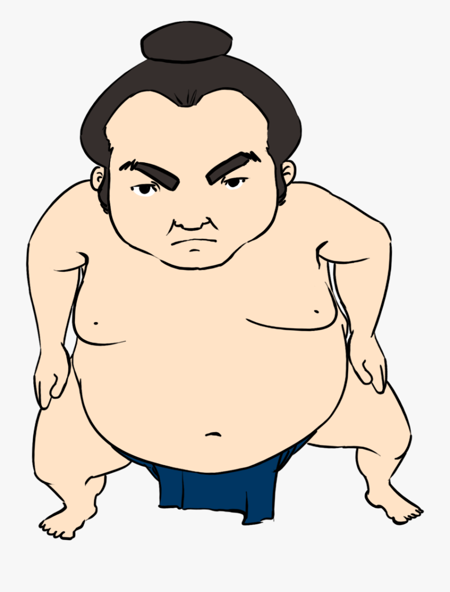 Wrestling Sumo Wrestler Clip Art Clipart - Sumo Wrestling Png, Transparent Clipart
