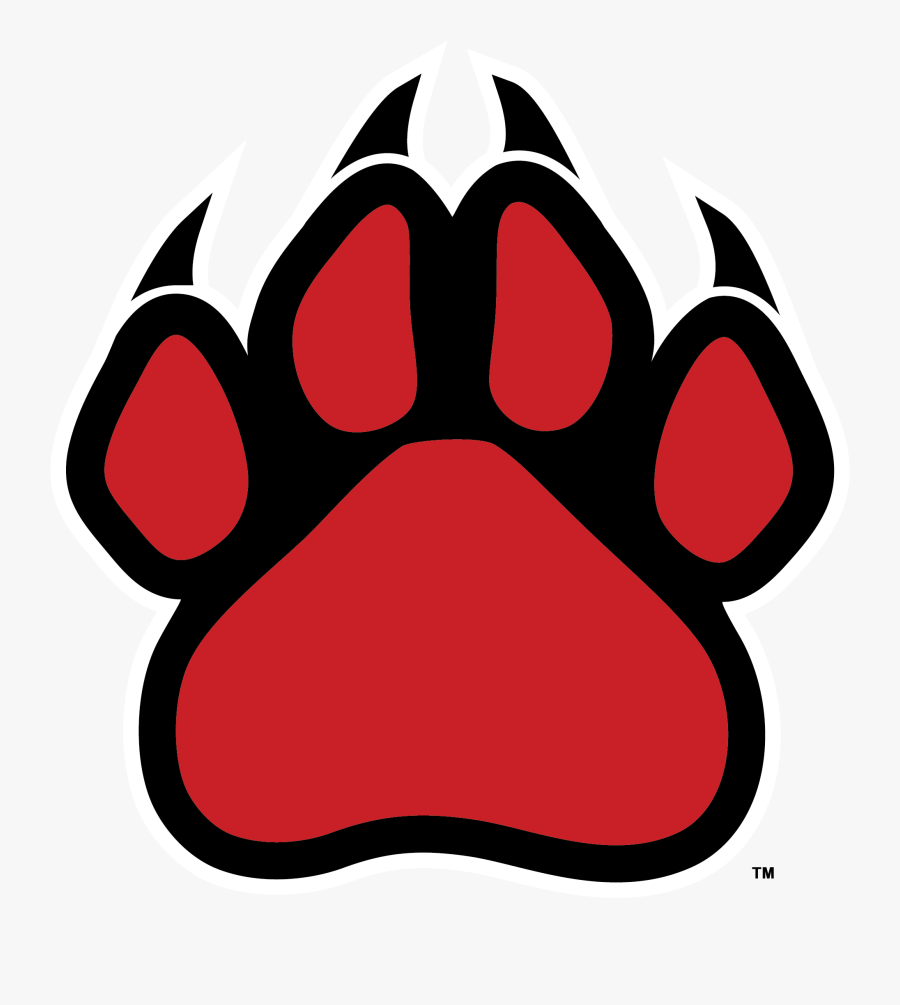 Panther Paw Print - Woodland Hills Academy Logo, Transparent Clipart