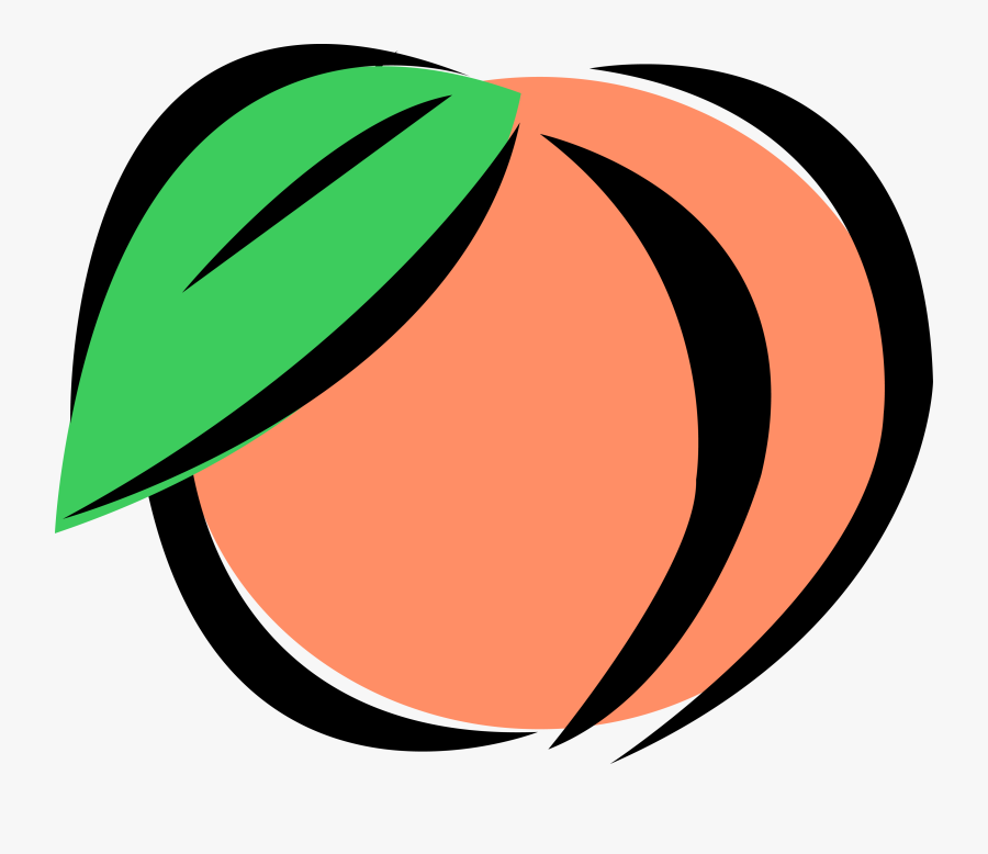 Peach Clipart Transparent, Transparent Clipart
