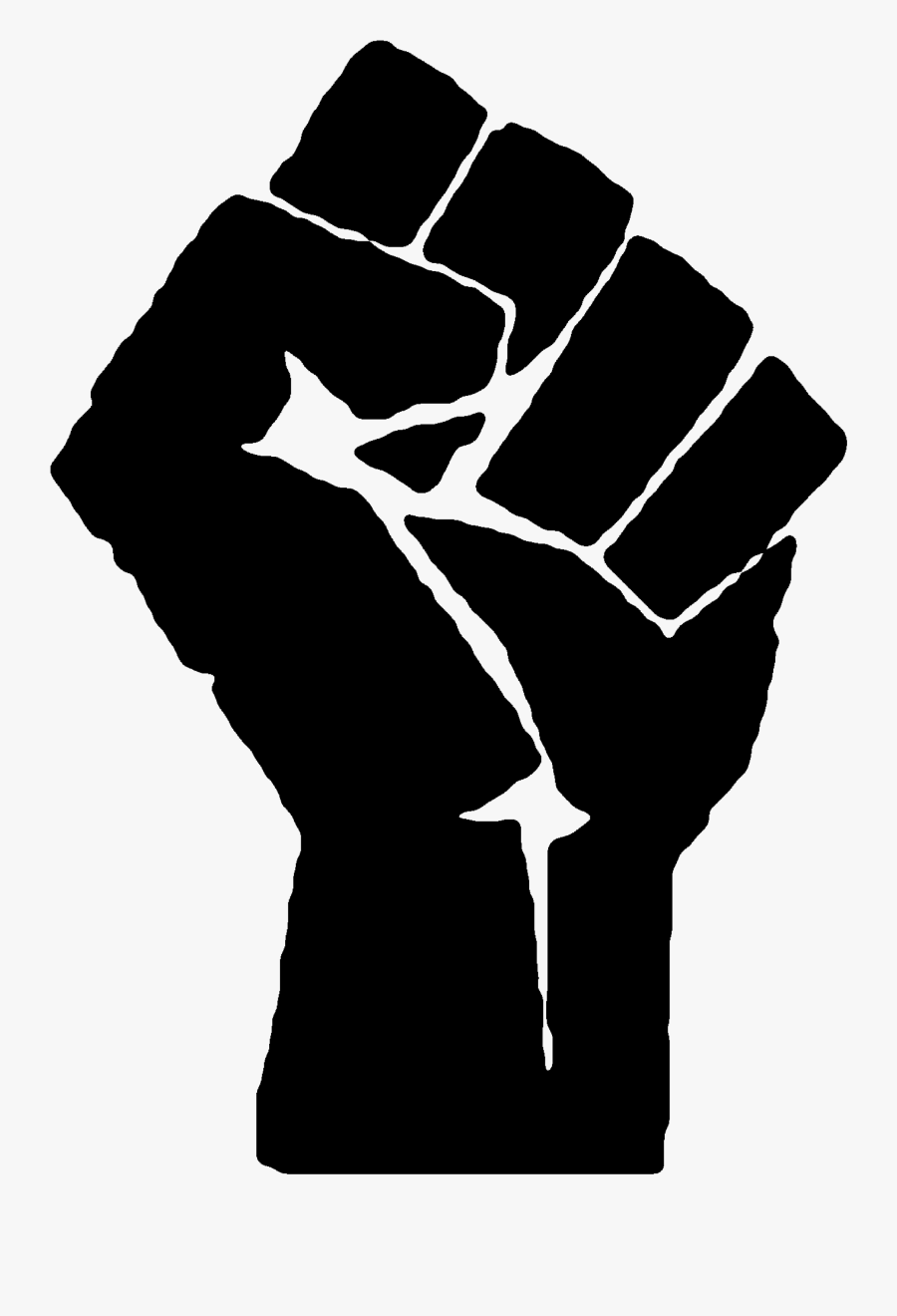 Panther Clipart Black Panther Party - Fist Clip Art, Transparent Clipart