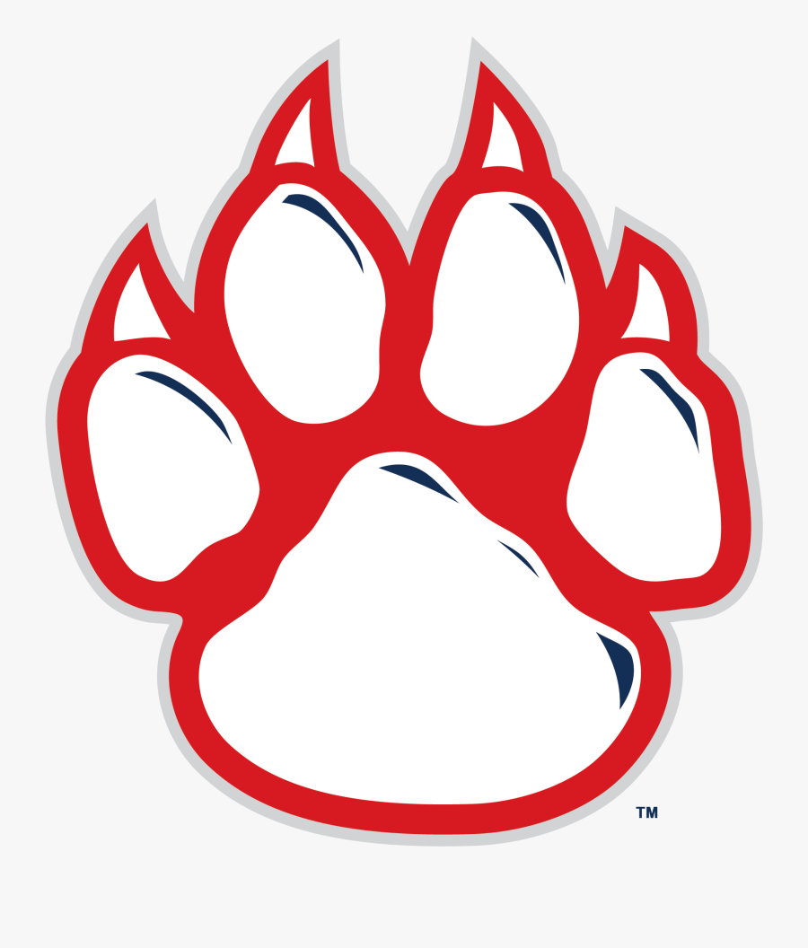 White Panther Paw Print Transparent Background - Transparent Wildcat Paw Print, Transparent Clipart