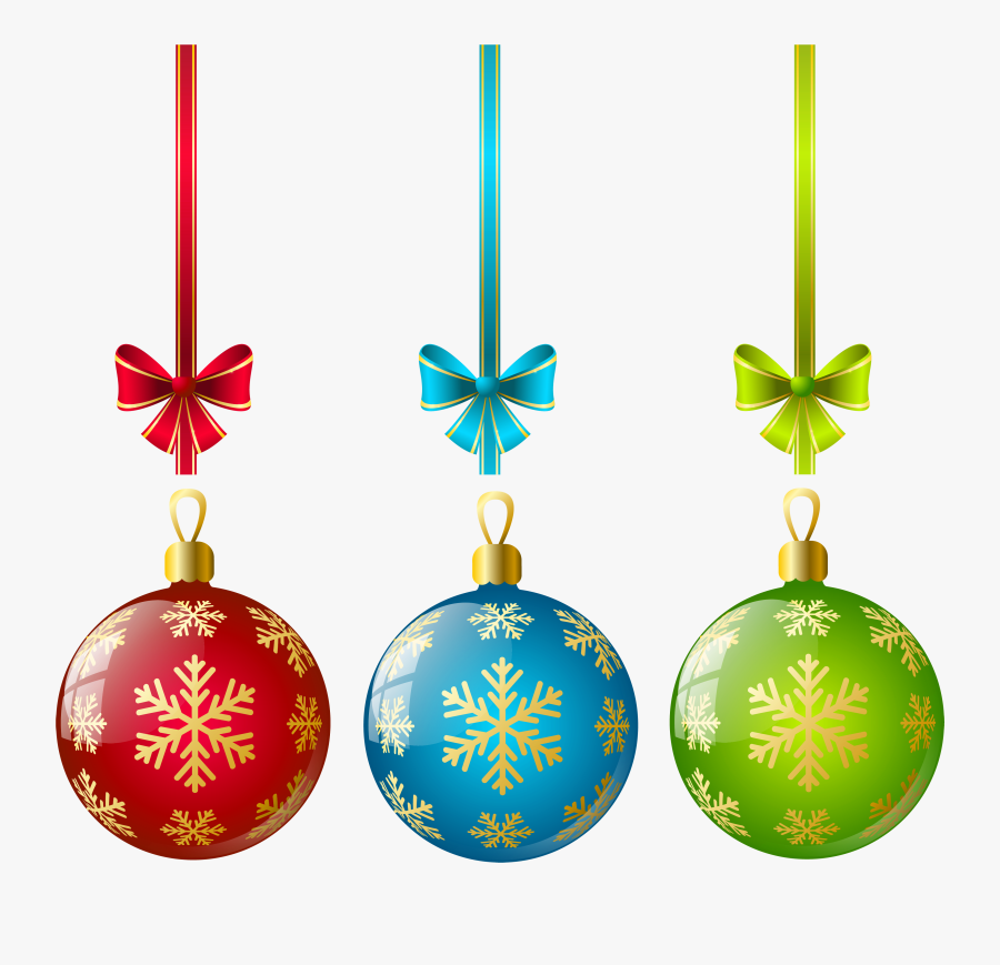 Christmas Ornament Clip Art C - Christmas Balls Clipart Png, Transparent Clipart