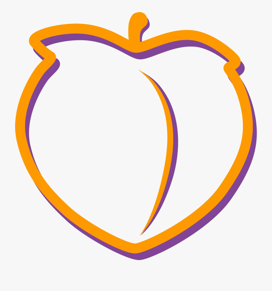 Transparent Peach Clip Art, Transparent Clipart