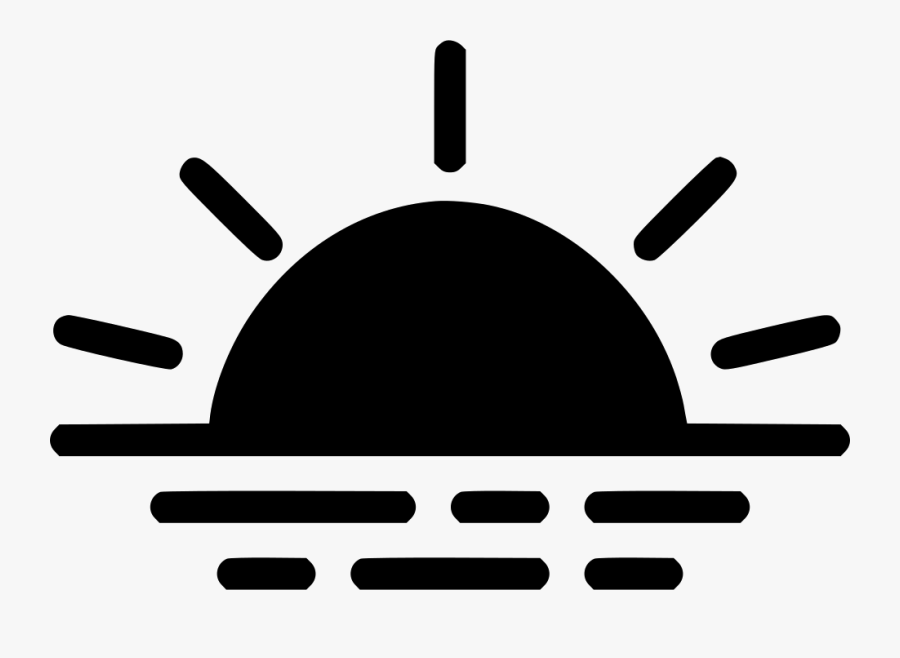 Transparent Sunrise Clipart - Icon Sunset Png, Transparent Clipart