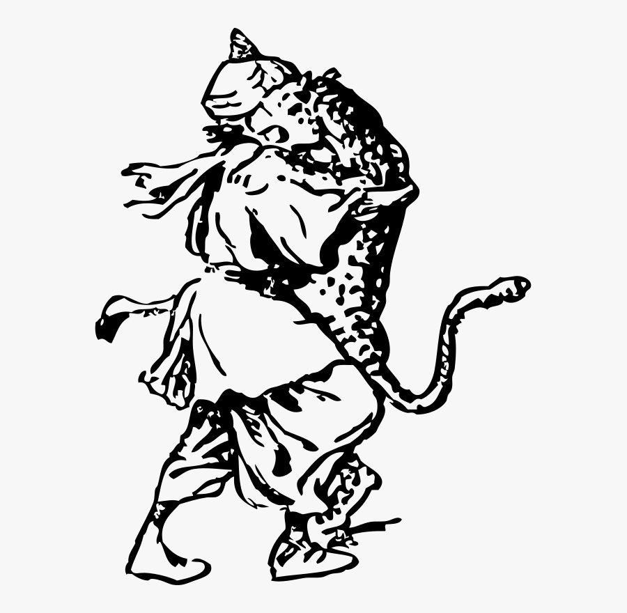 Afghan And Panther, Transparent Clipart