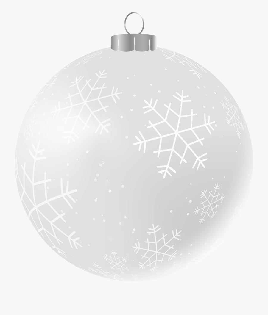 Ornament Clipart Black And White - Transparent Christmas Ornaments Png, Transparent Clipart