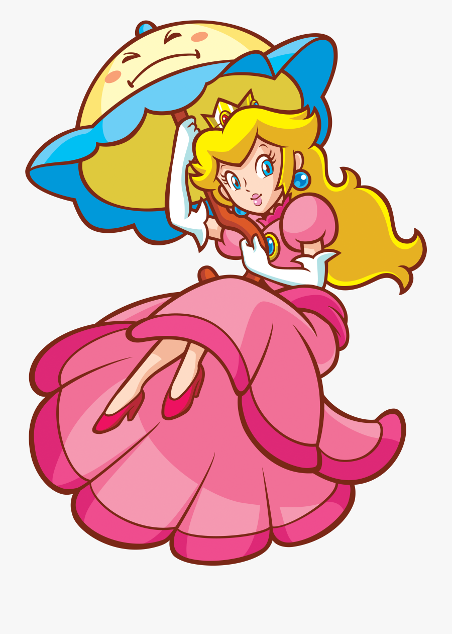 Super Princess Peach, Transparent Clipart